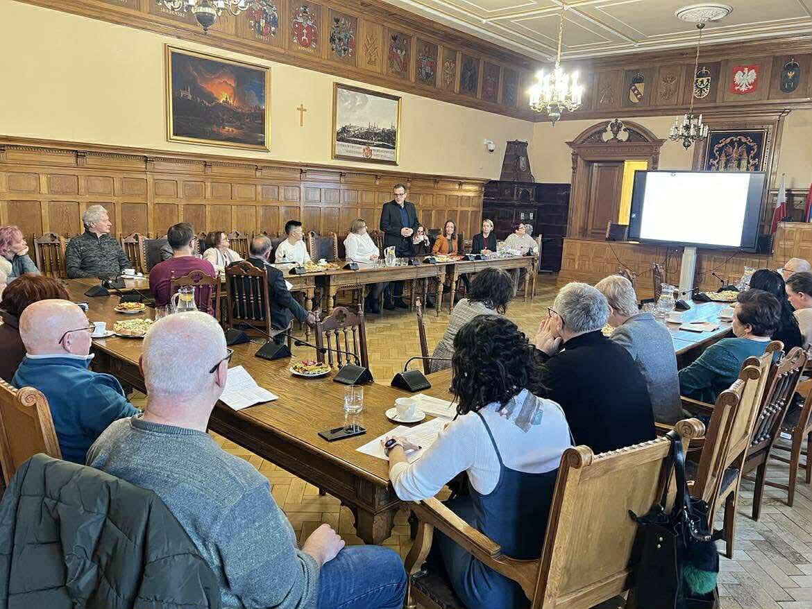 Noworoczne spotkanie z organizacjami pozarządowymi w Cieszynie