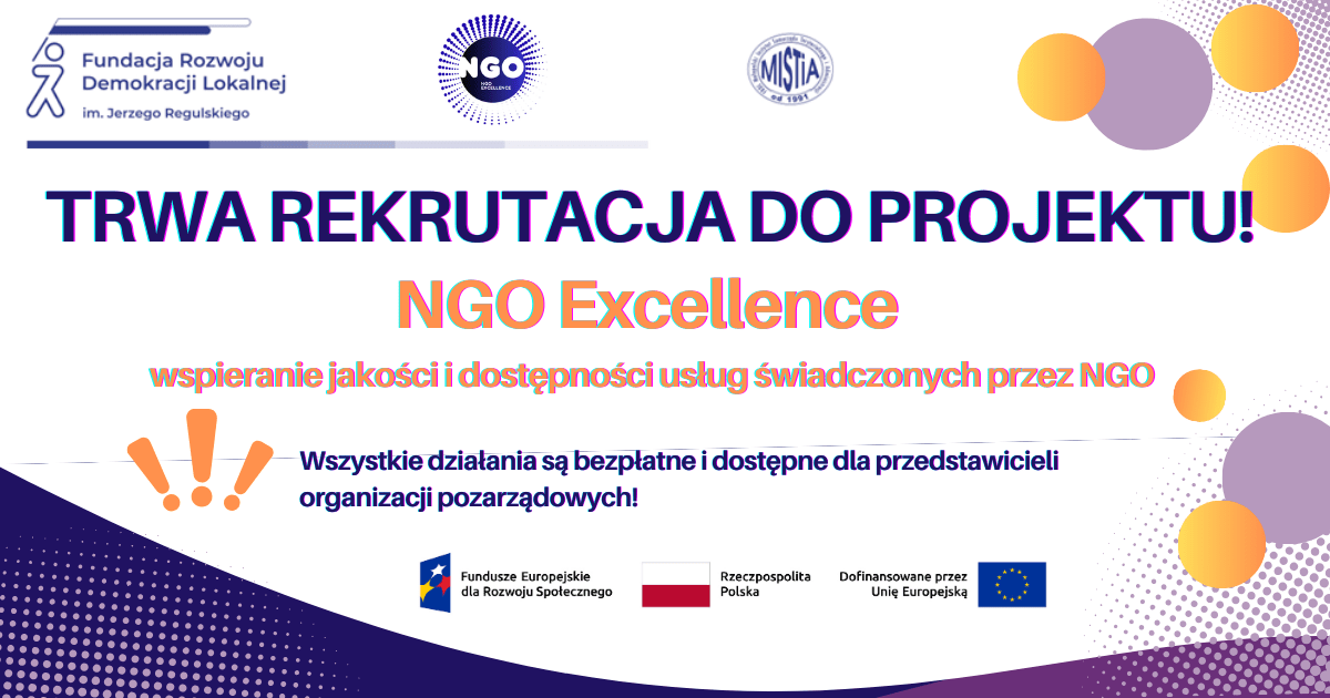 Propozycja udziału w projekcie NGO Excellence