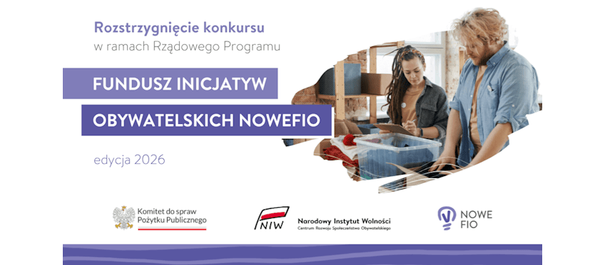 Rozstrzygnięcie konkursu NOWEFIO 2026