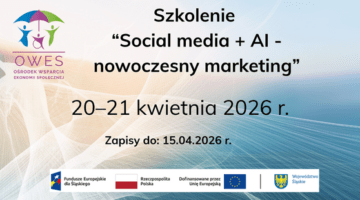 Weź udział w szkoleniu “Social media+AI-nowoczesny marketing”