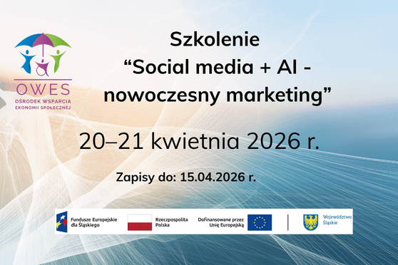 Weź udział w szkoleniu “Social media+AI-nowoczesny marketing”