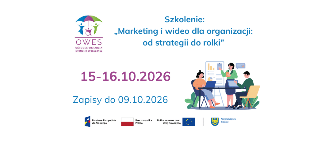 Szkolenie: „Marketing i wideo dla organizacji: od strategii do rolki”